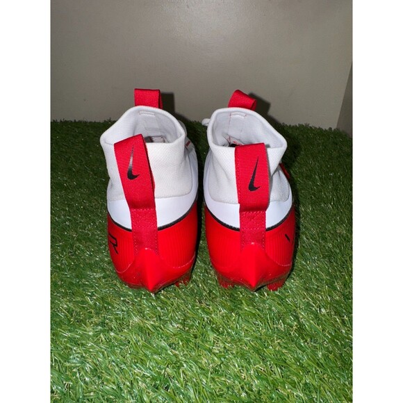 Nike Vapor Edge Pro 360 2 TB Football Cleats Mens Size 10.5 White University Red